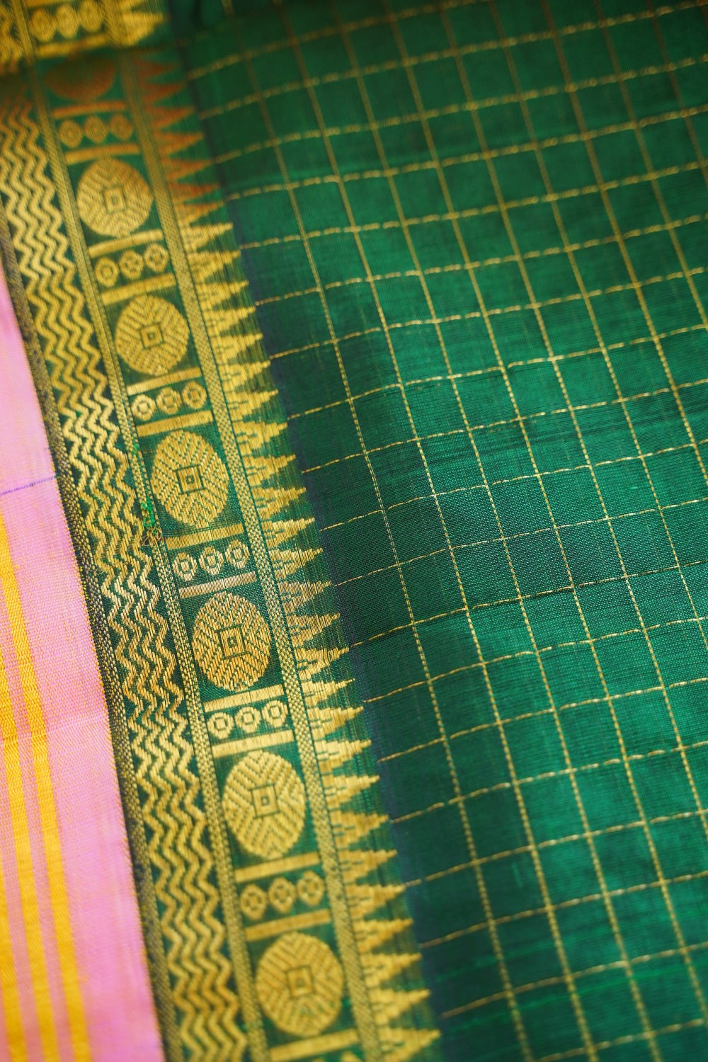 Kanchi Handloom Silk Cotton Saree PC16800