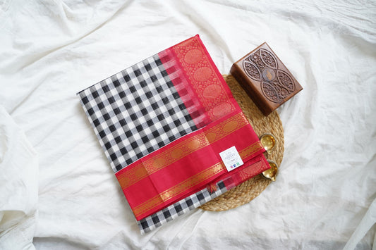 Kanchi Handloom Silk Cotton Saree