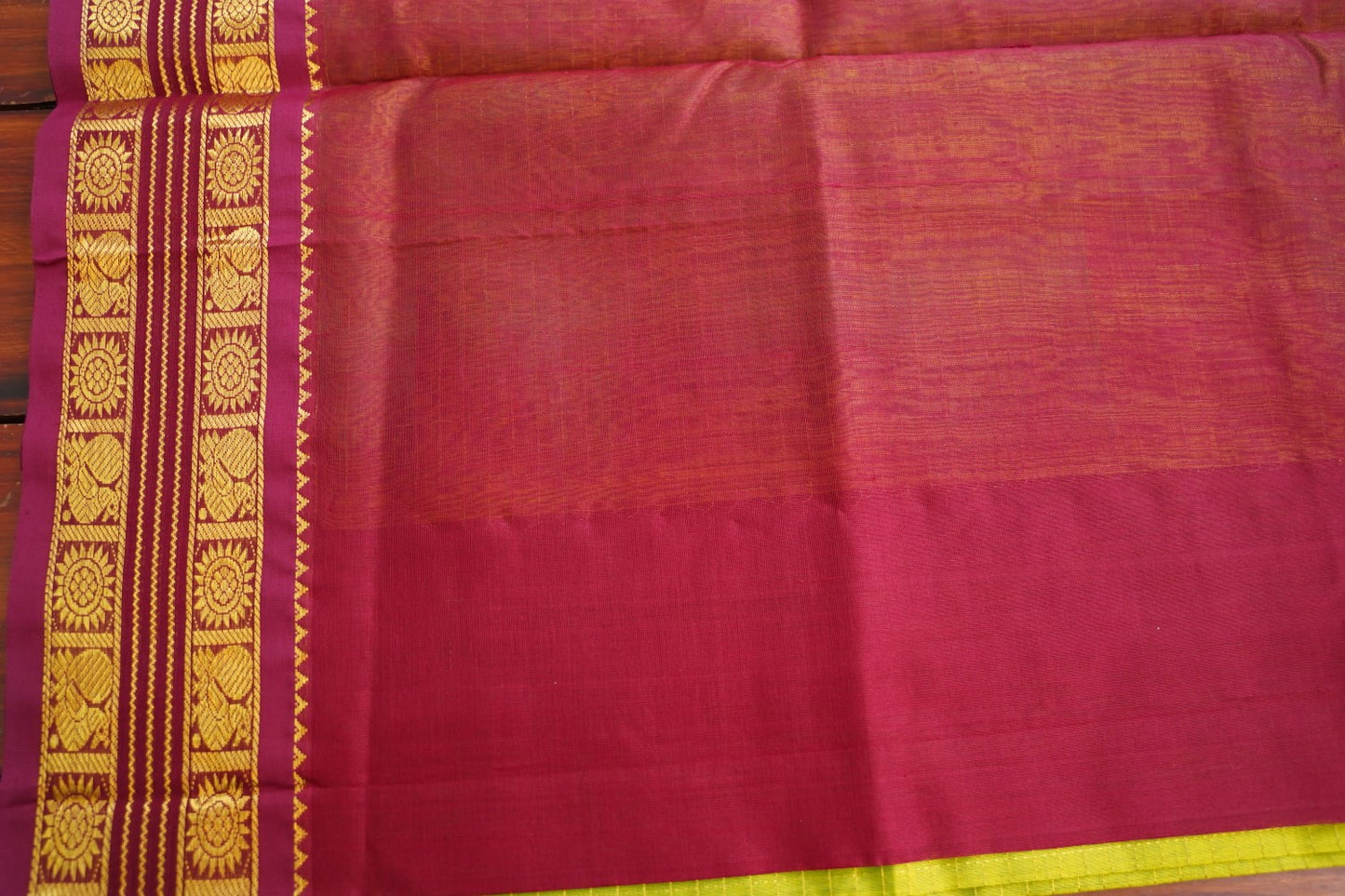 Kanchi Handloom Silk Cotton Saree PC16801