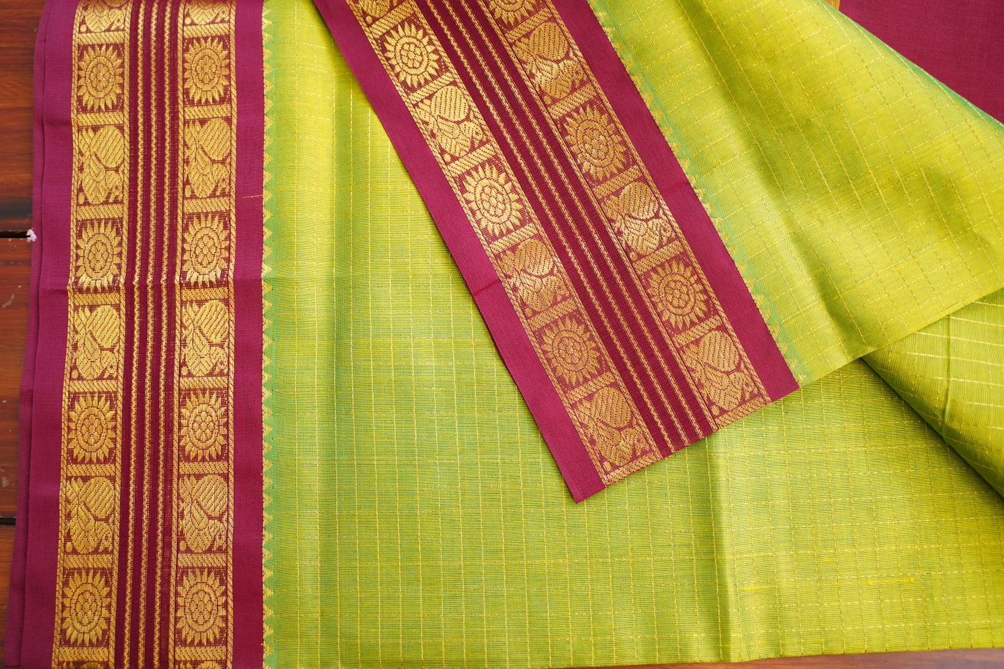 Kanchi Handloom Silk Cotton Saree PC16801