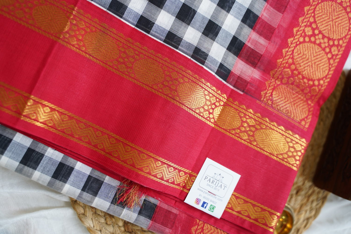 Kanchi Handloom Silk Cotton Saree
