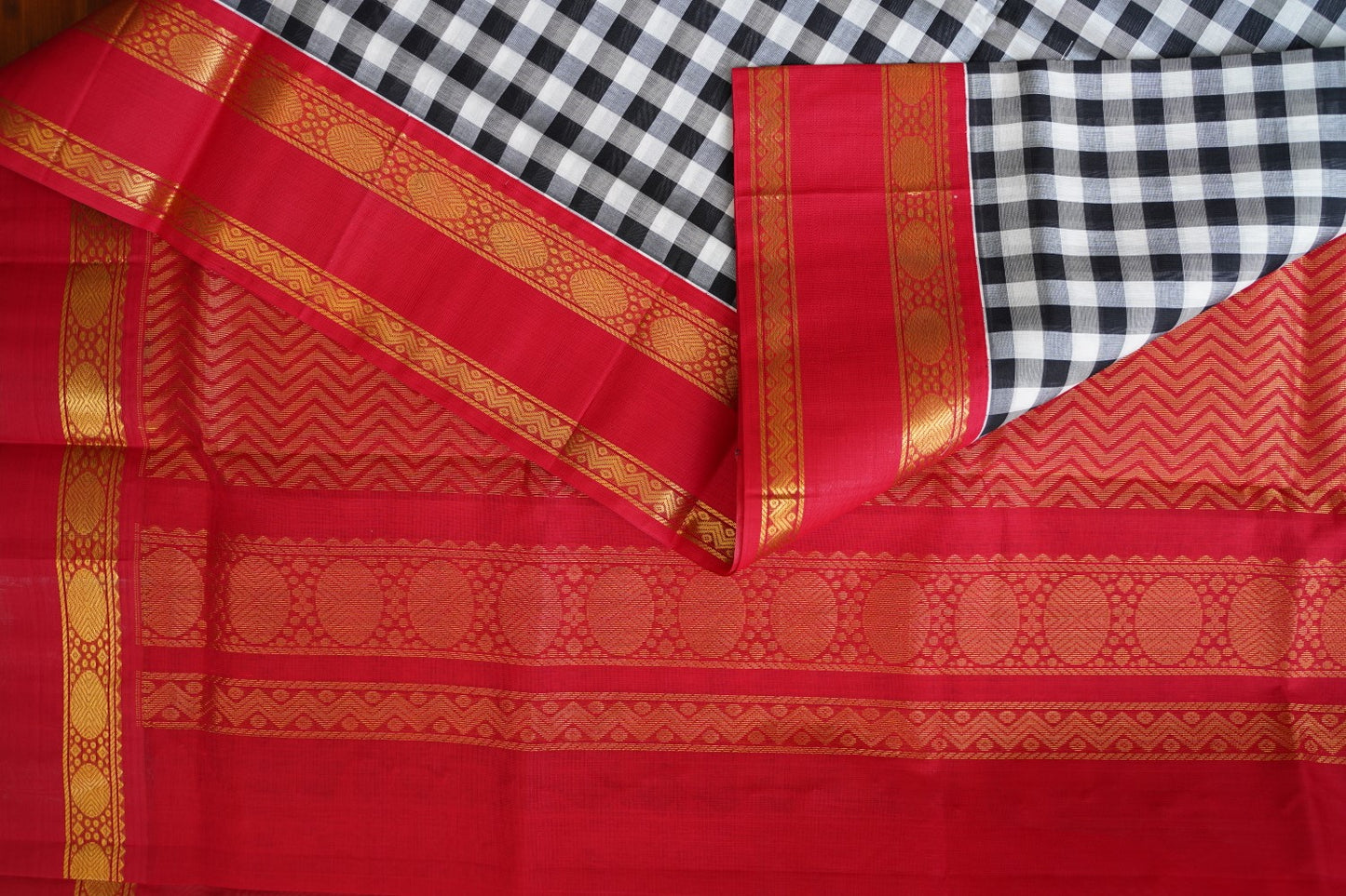 Kanchi Handloom Silk Cotton Saree