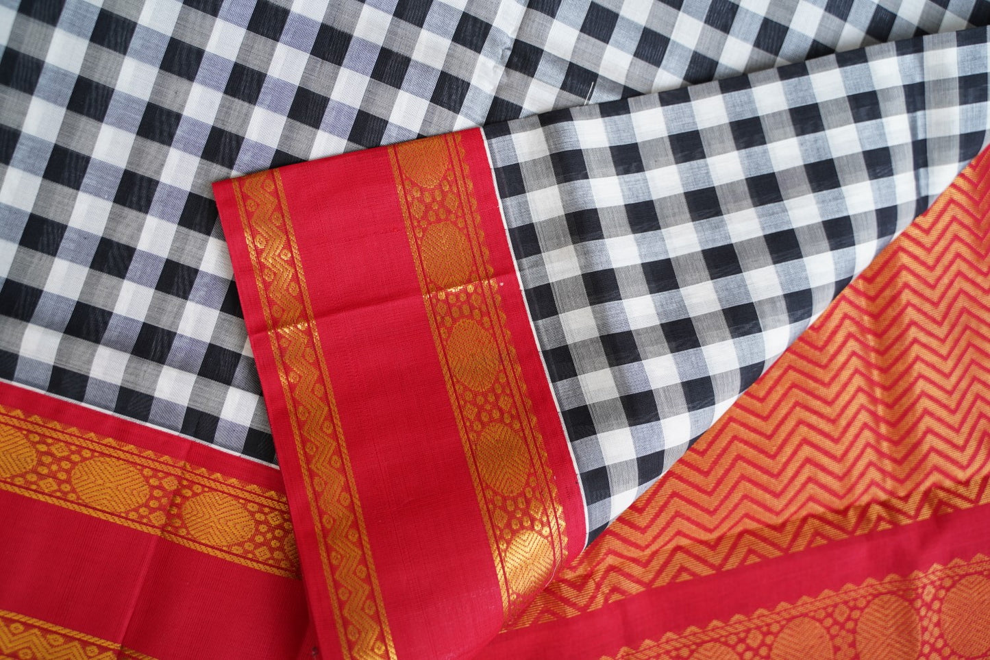 Kanchi Handloom Silk Cotton Saree