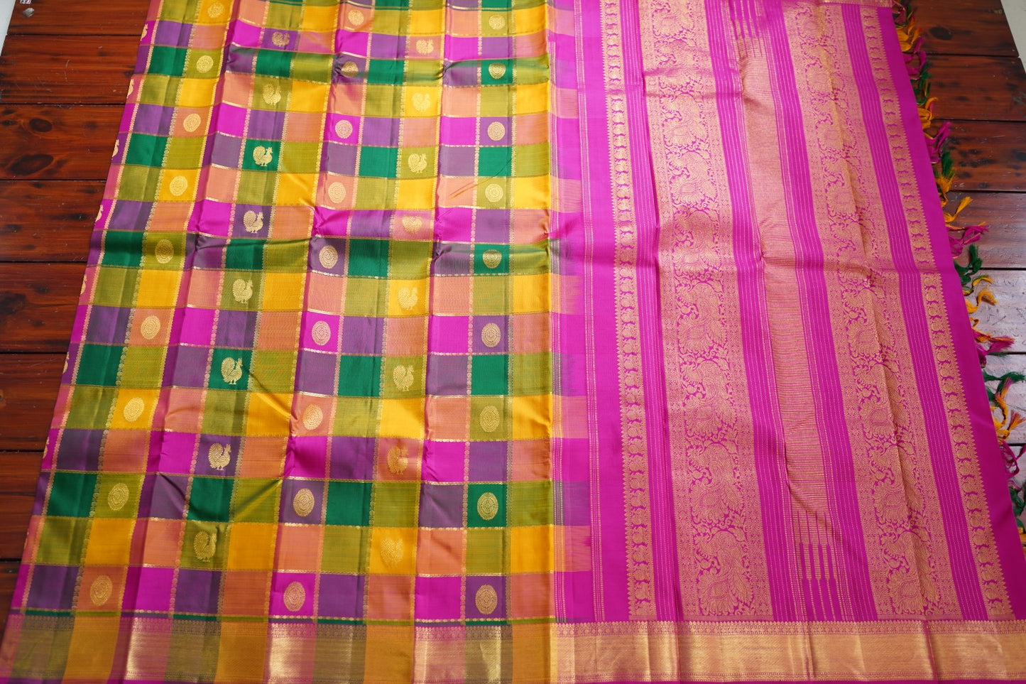 Pure Kanchi Silk Saree PC15618