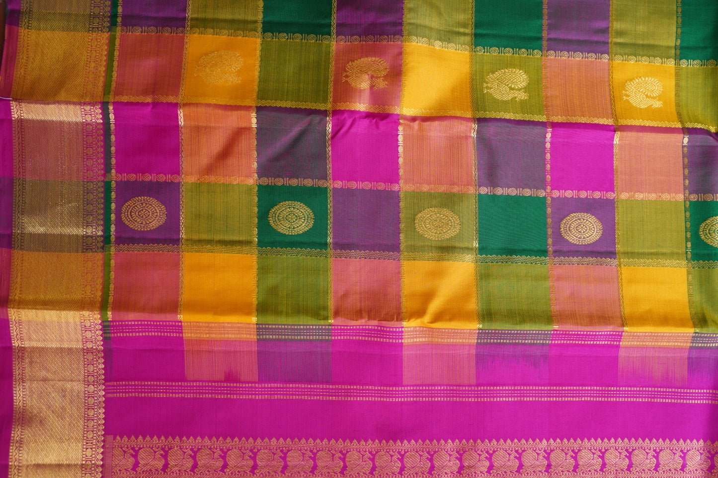 Pure Kanchi Silk Saree PC15618