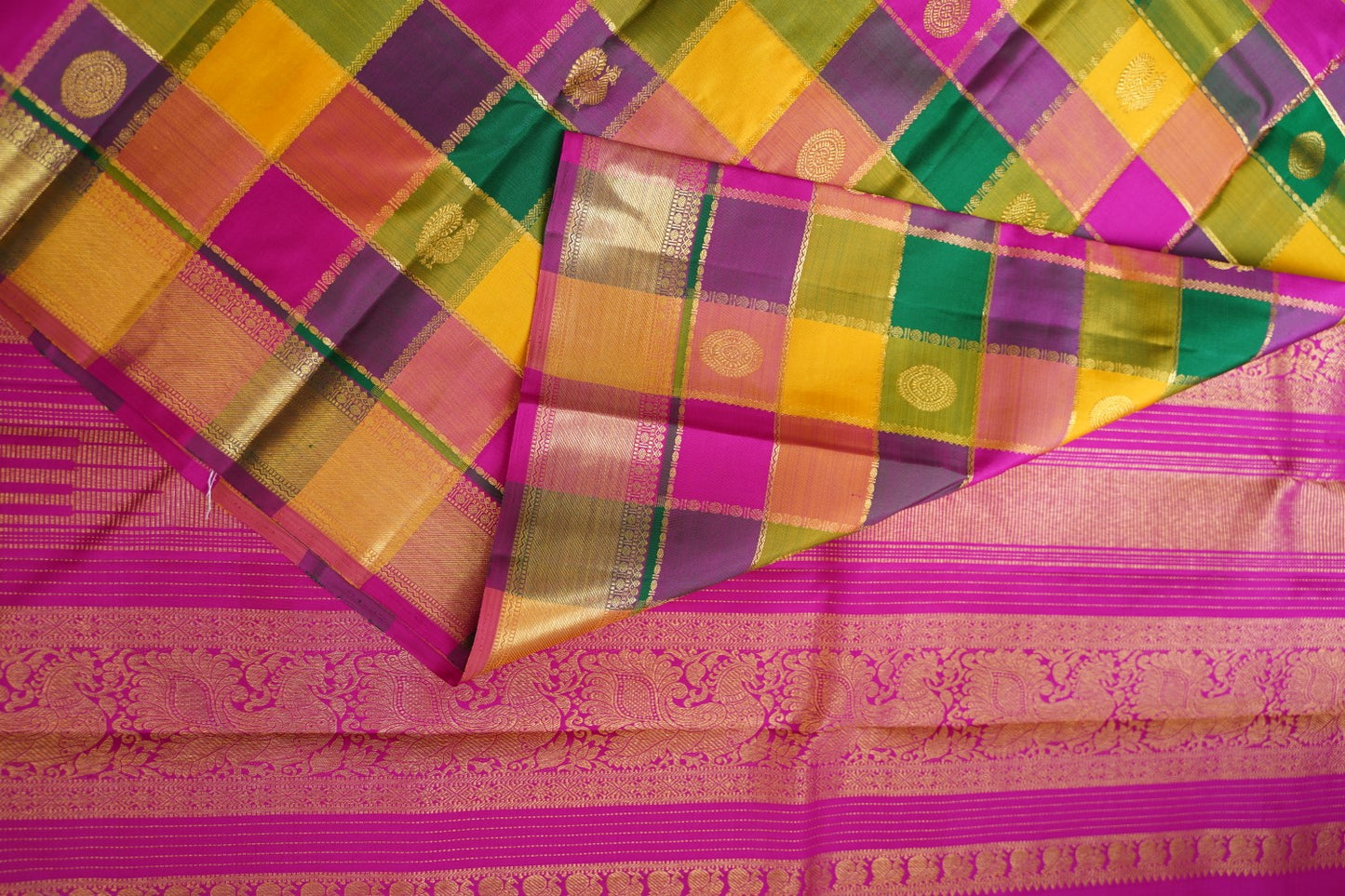Pure Kanchi Silk Saree PC15618
