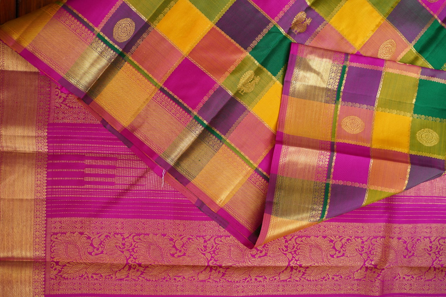 Pure Kanchi Silk Saree PC15618