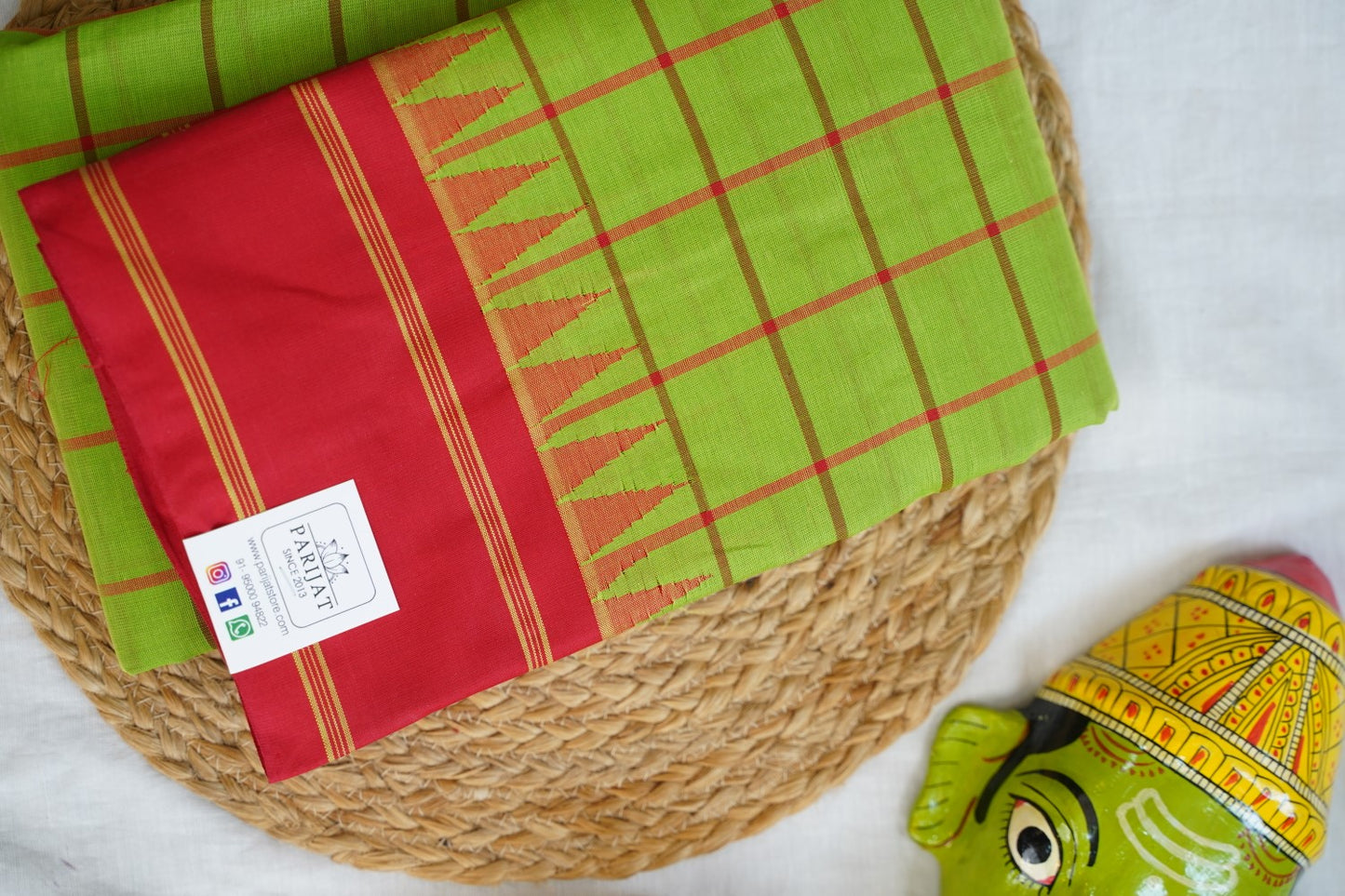 Kanchi Handloom Silk Cotton Saree PC16815