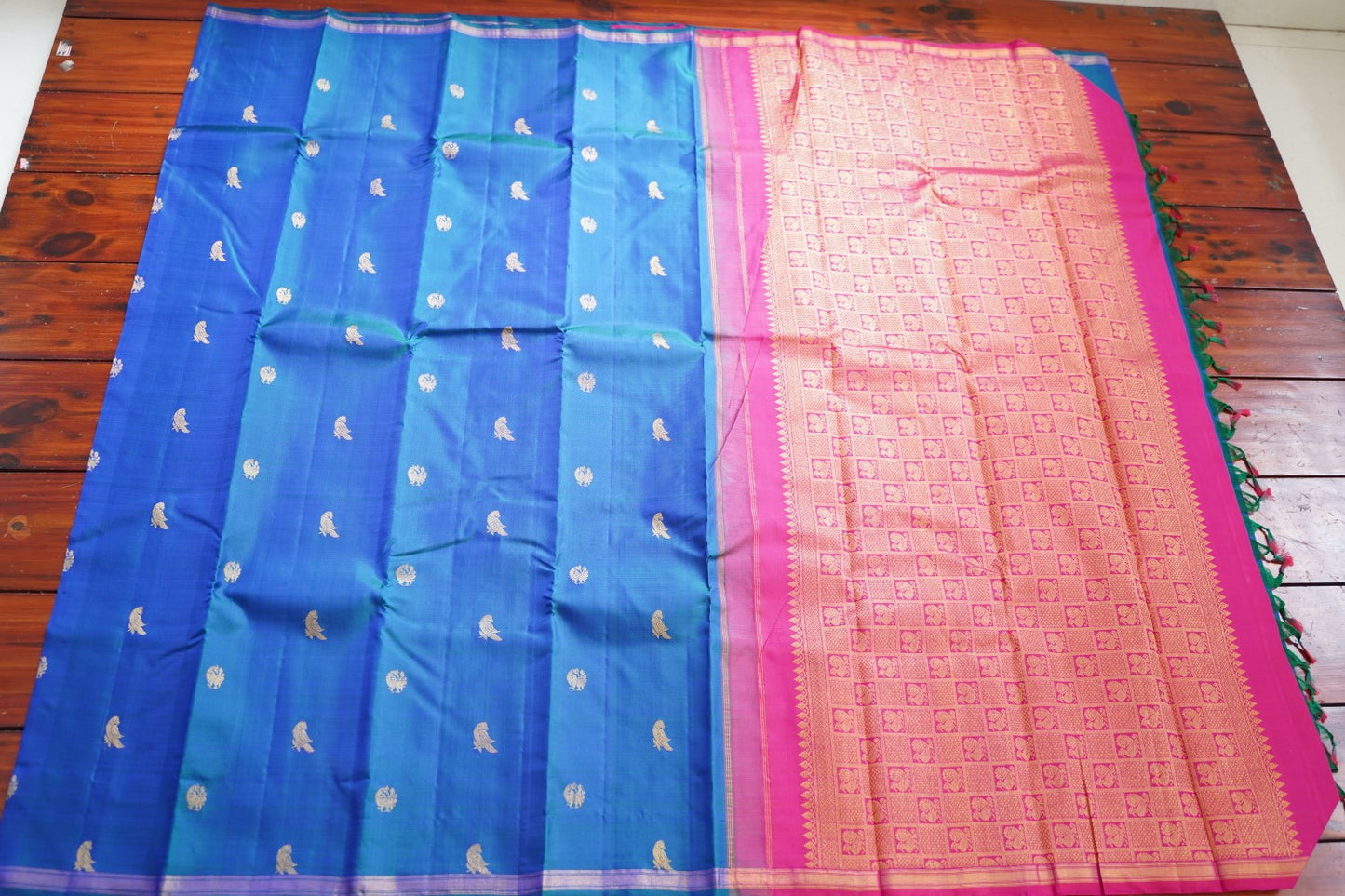 Pure Kanchi Silk Saree PC15611