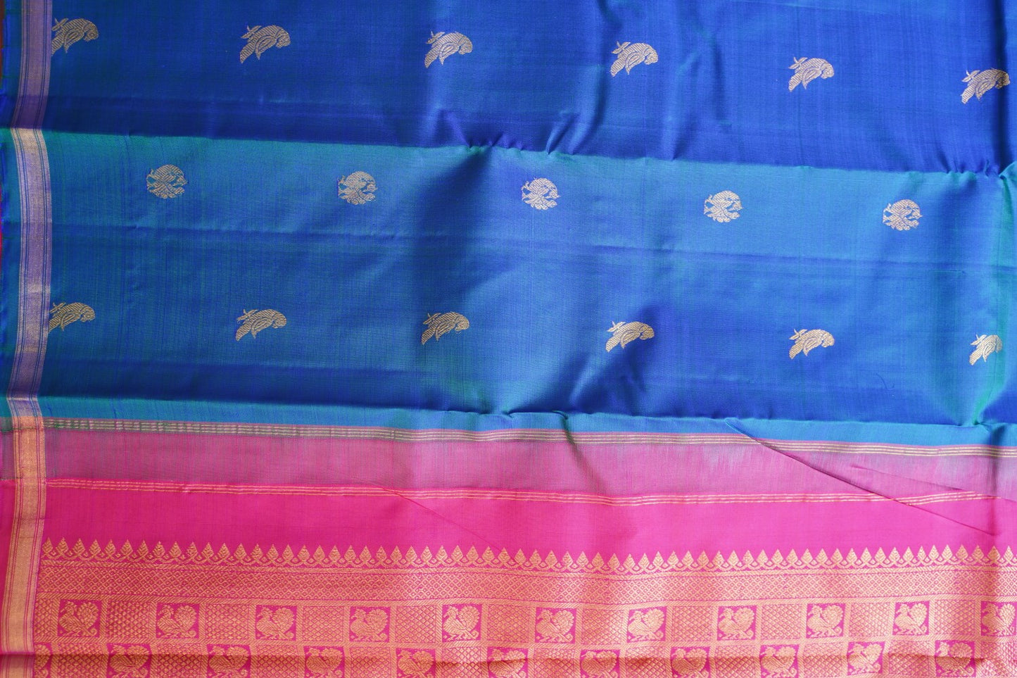 Pure Kanchi Silk Saree PC15611