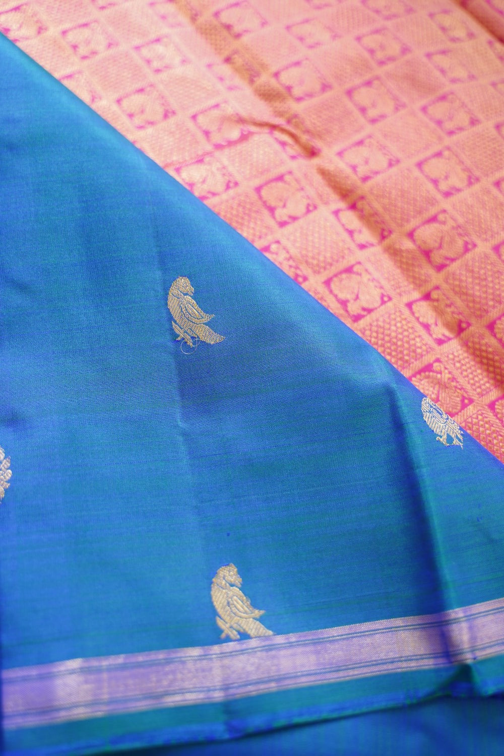 Pure Kanchi Silk Saree PC15611