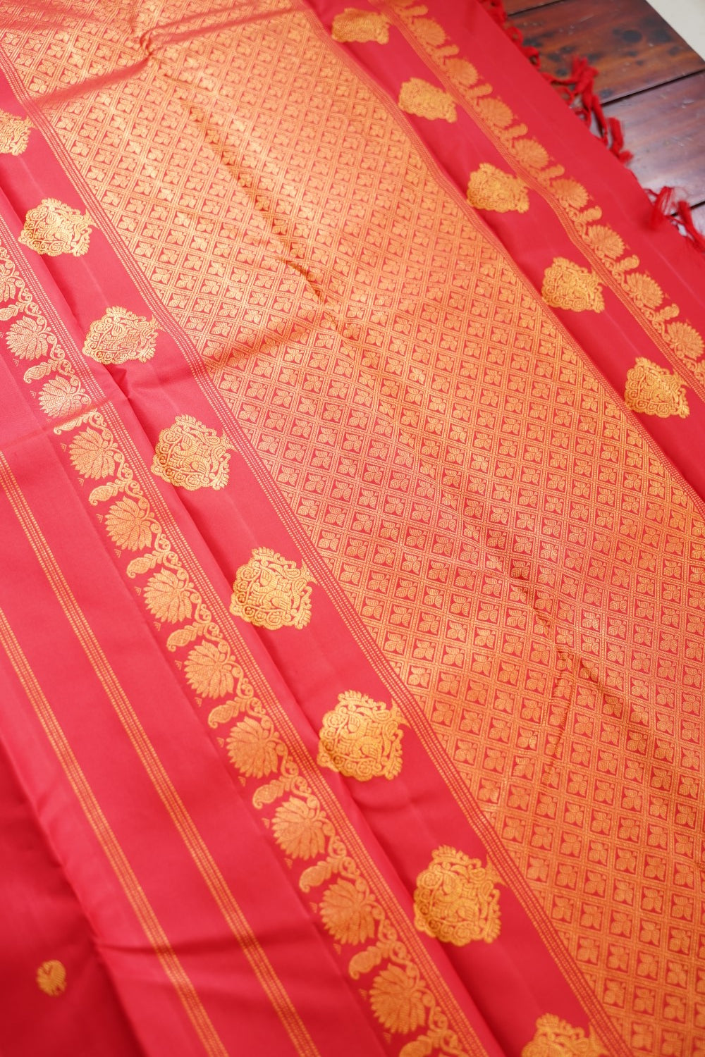 Pure Kanchi Silk Saree PC15607