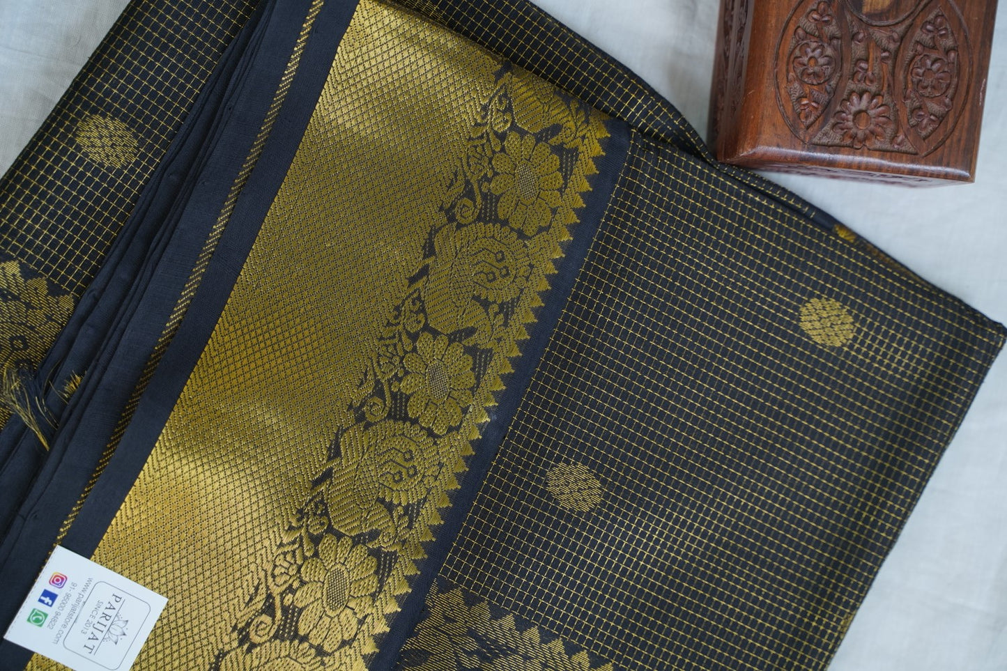 Kanchi Handloom Silk Cotton Saree PC15573