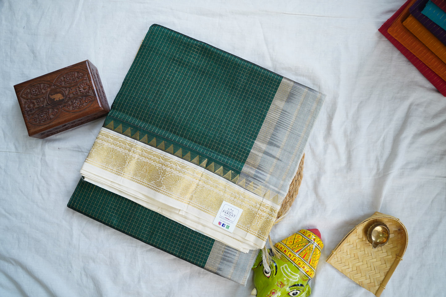 Kanchi Handloom Silk Cotton Saree PC15607