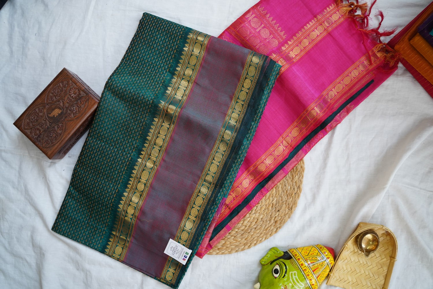 Kanchi Handloom Silk Cotton Saree PC16833