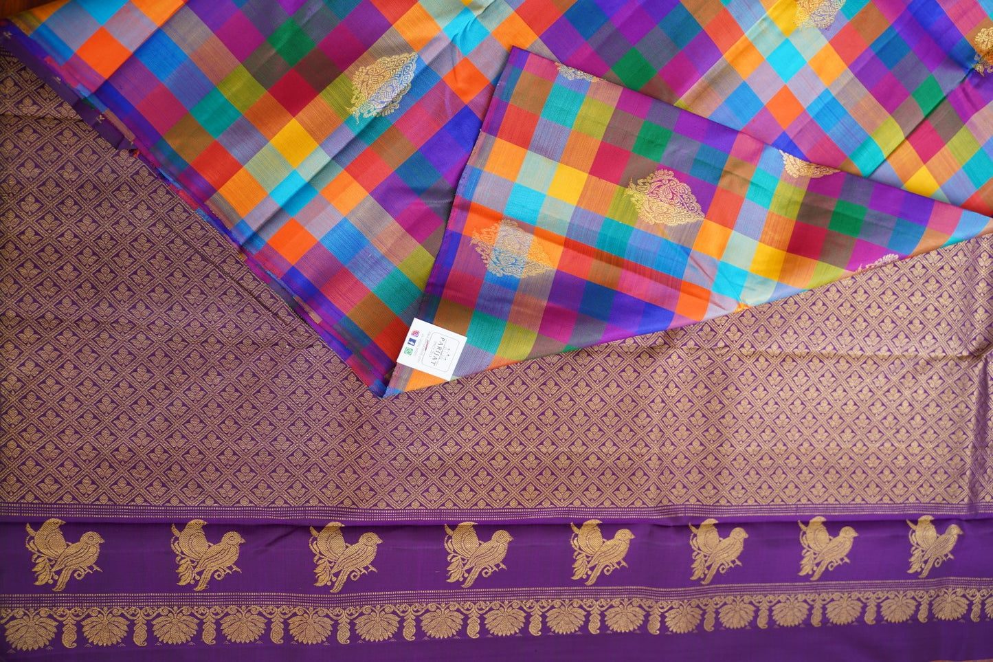 Pure Kanchi Silk Saree PC15612