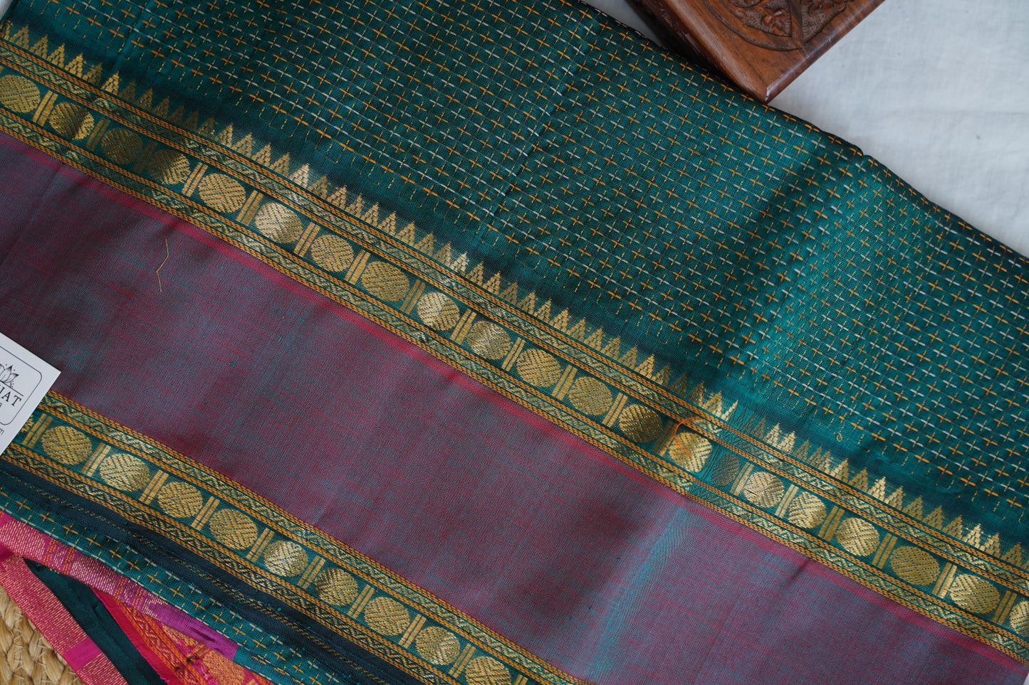 Kanchi Handloom Silk Cotton Saree PC16833