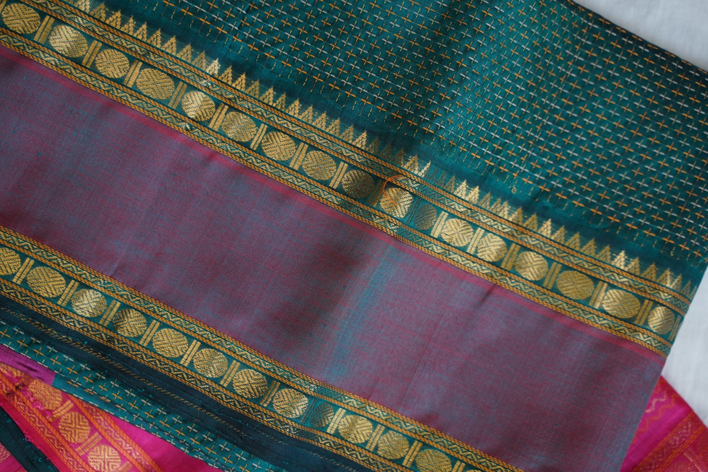Kanchi Handloom Silk Cotton Saree PC16833