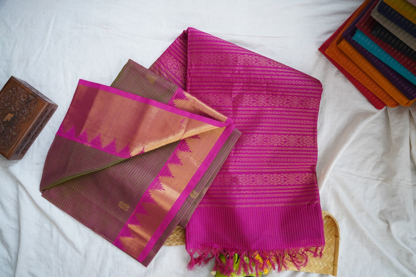 Kanchi Handloom Silk Cotton Saree PC16838
