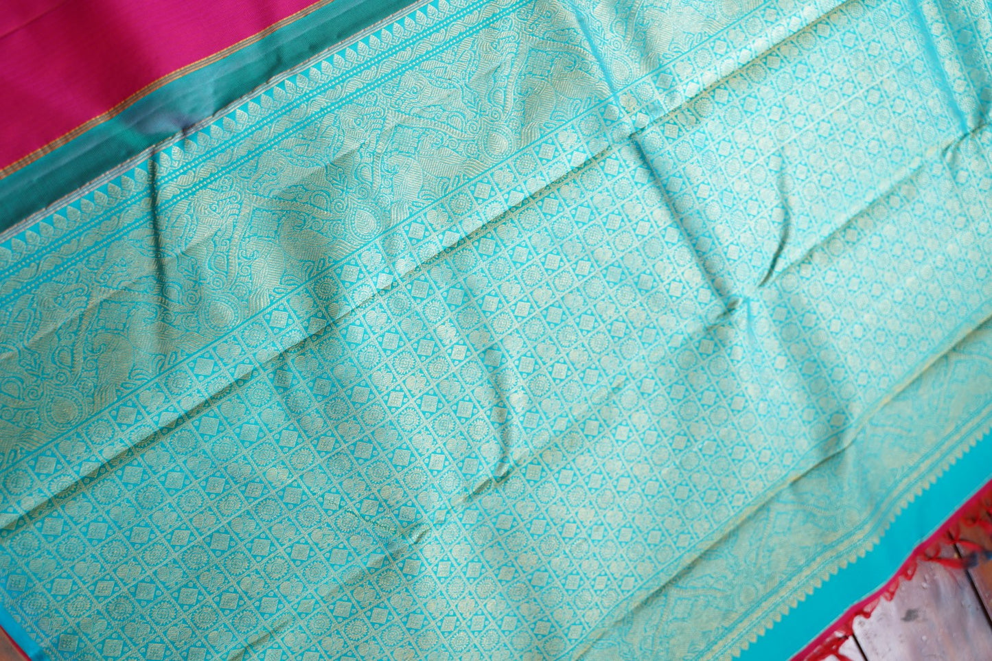Pure Kanchi Silk Saree PC15608