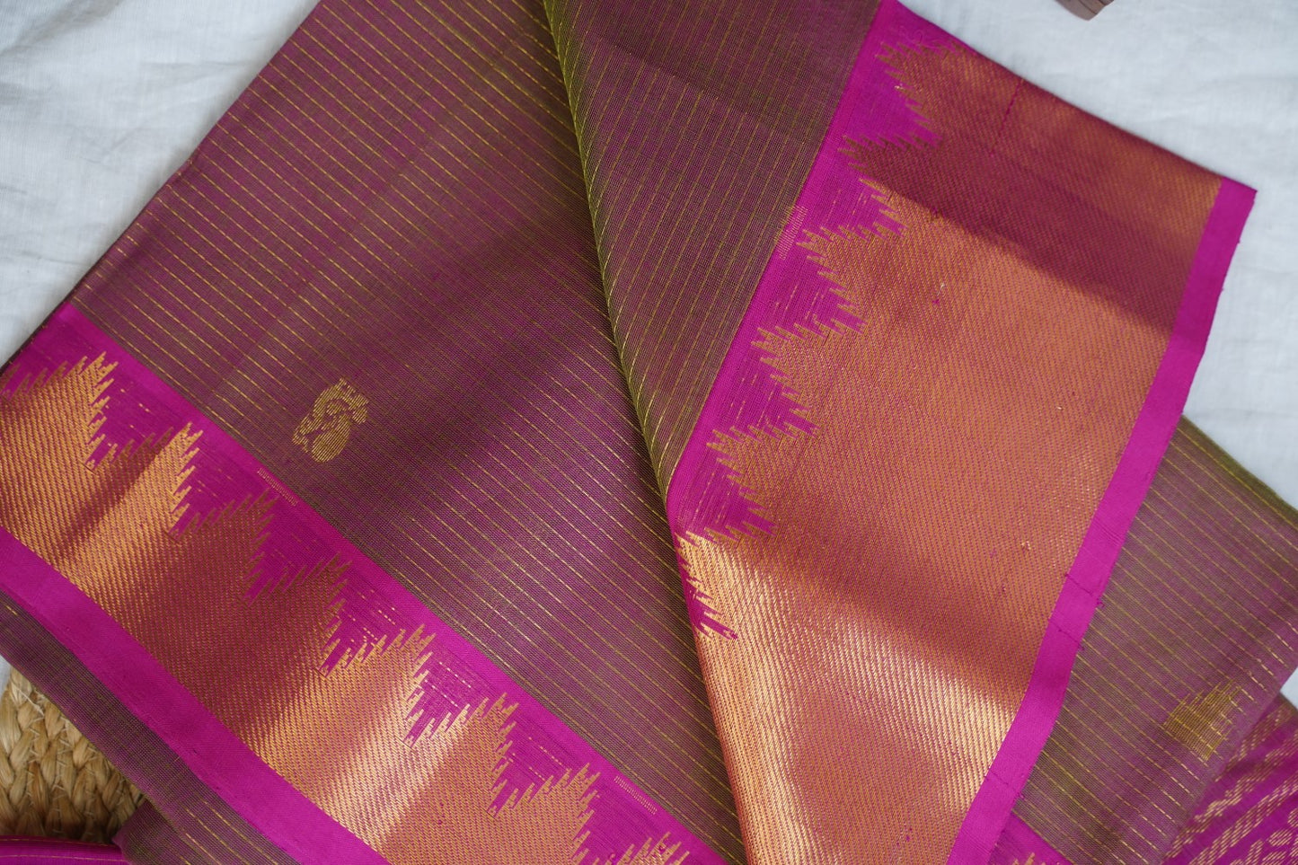 Kanchi Handloom Silk Cotton Saree PC16838
