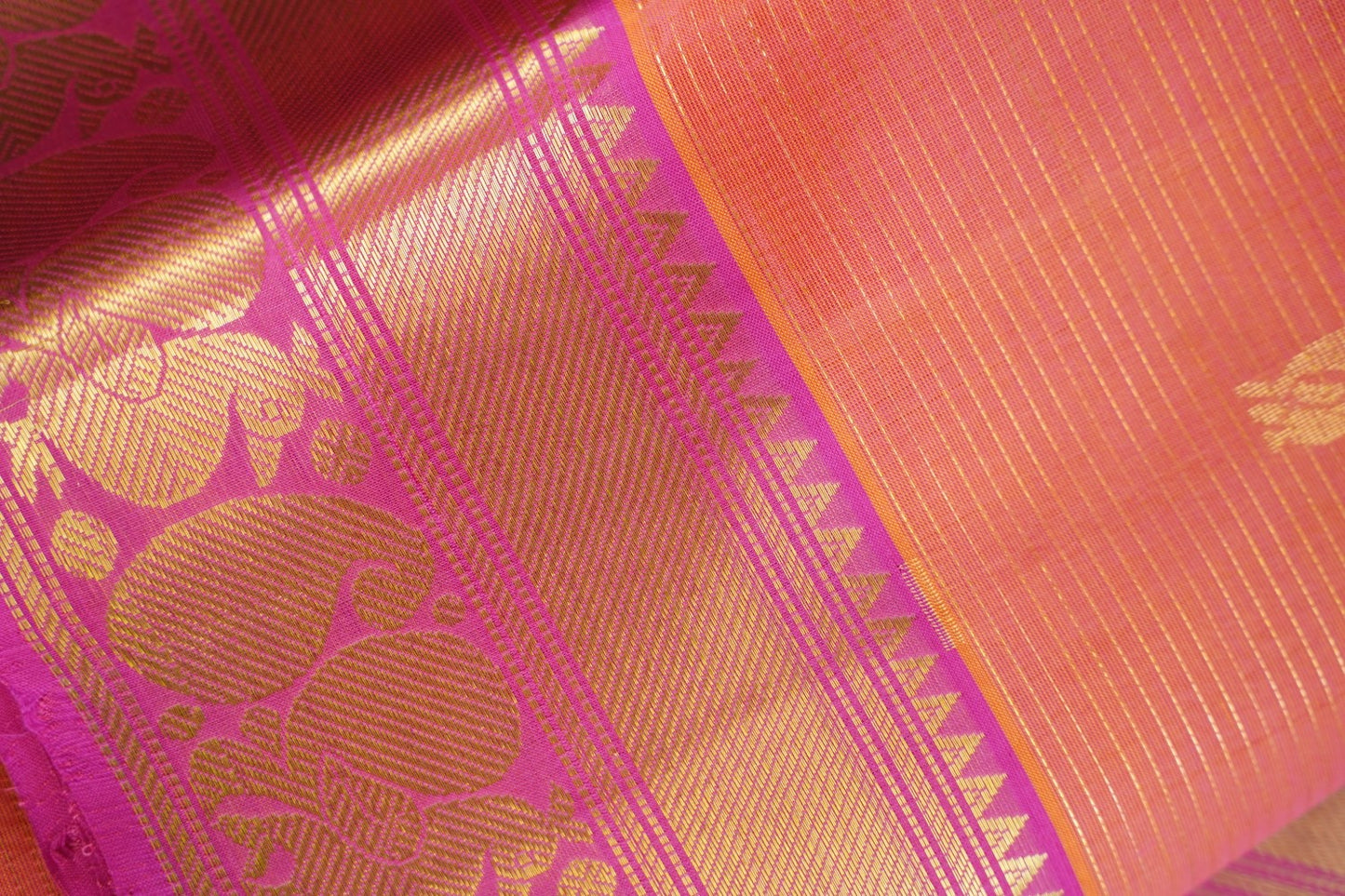 Kanchi Handloom Silk Cotton Saree PC16835