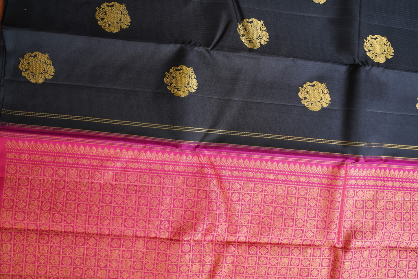 Pure Kanchi Silk Saree PC15609