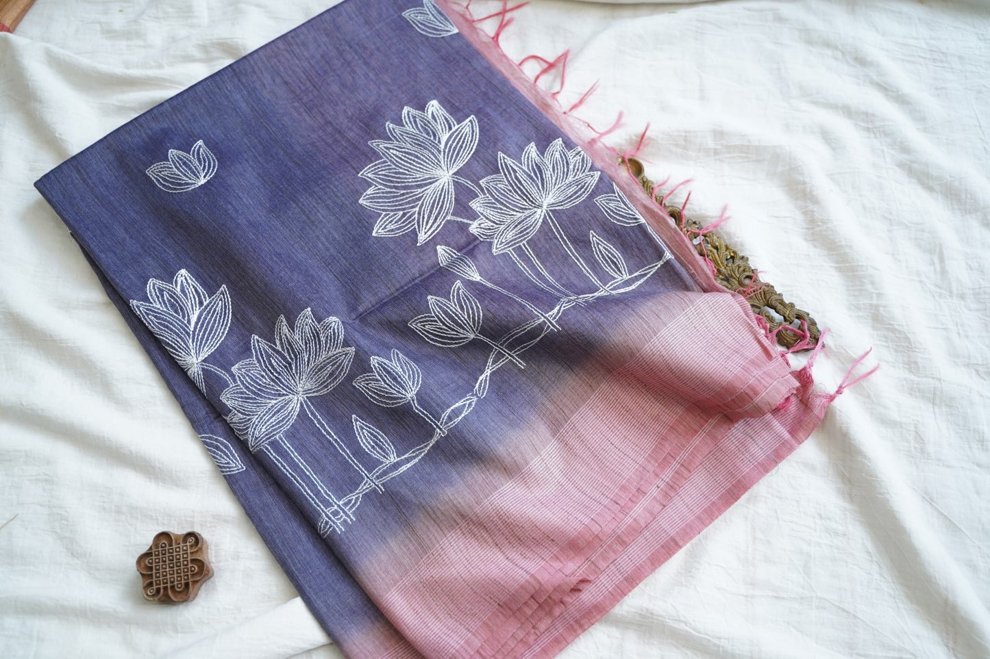 Semi tussar saree PC17672