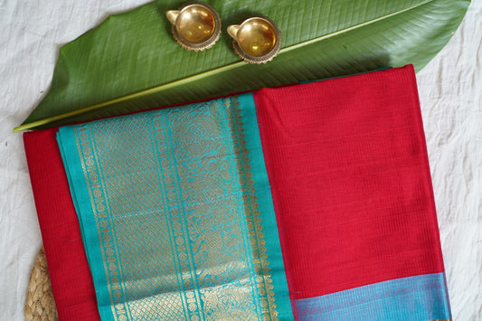 Kanchi Silk Cotton Saree PC15688