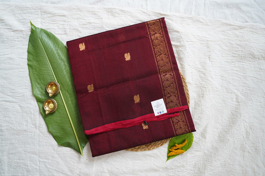 Kanchi Silk Cotton Saree PC15687