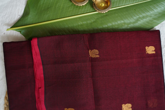 Kanchi Silk Cotton Saree PC15687