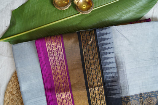 Kanchi Silk Cotton Saree PC15685