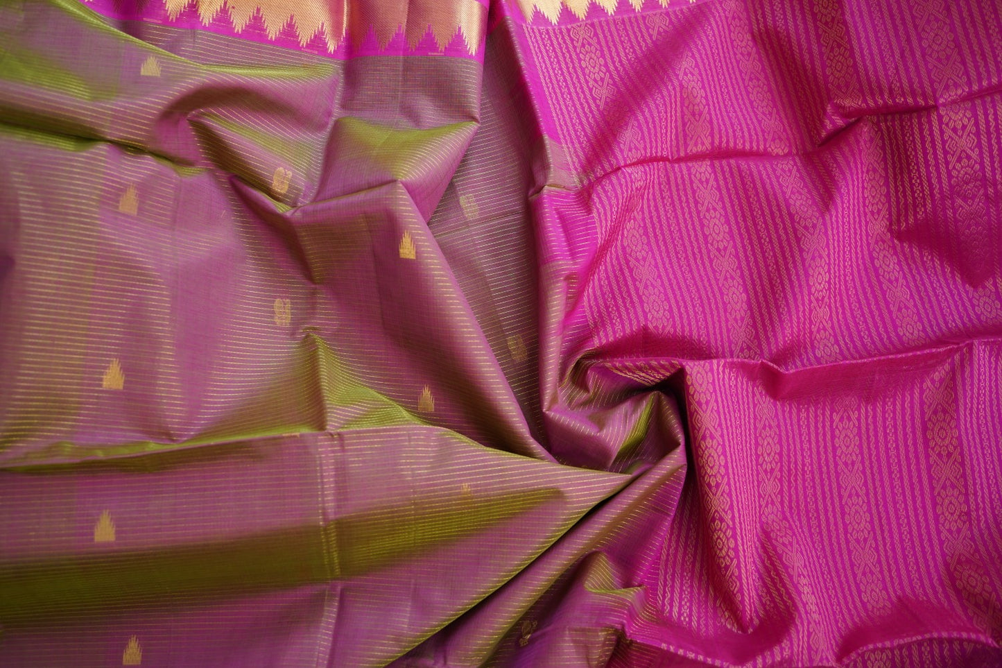 Kanchi Handloom Silk Cotton Saree PC16838