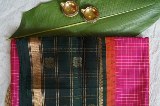 Kanchi Silk Cotton Saree PC15684