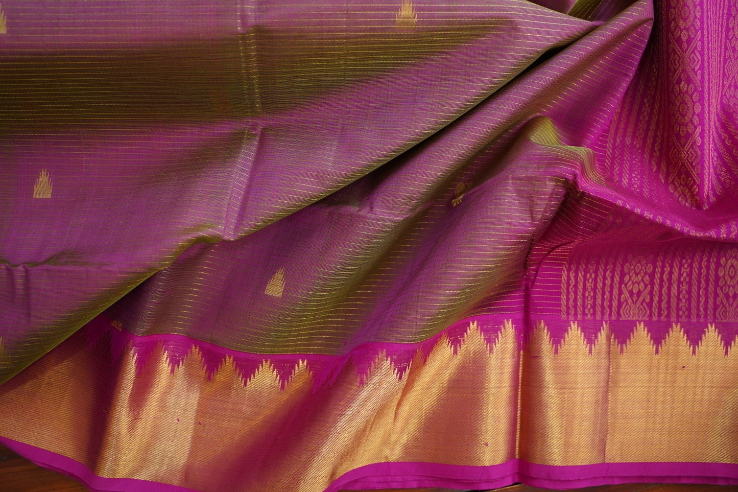 Kanchi Handloom Silk Cotton Saree PC16838