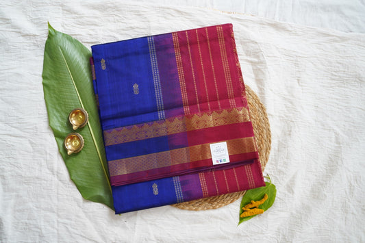 Kanchi Handloom Silk Cotton Saree-PC15694