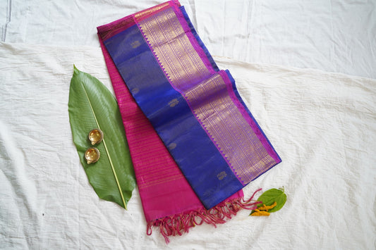 Vairaoosi Kanchi Handloom Silk Cotton Saree