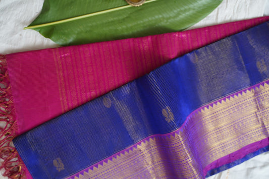 Vairaoosi Kanchi Handloom Silk Cotton Saree