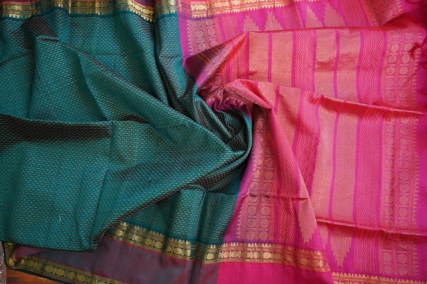 Kanchi Handloom Silk Cotton Saree PC16833