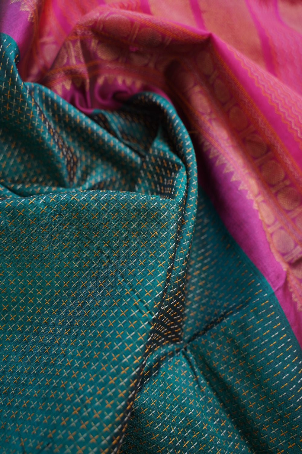 Kanchi Handloom Silk Cotton Saree PC16833