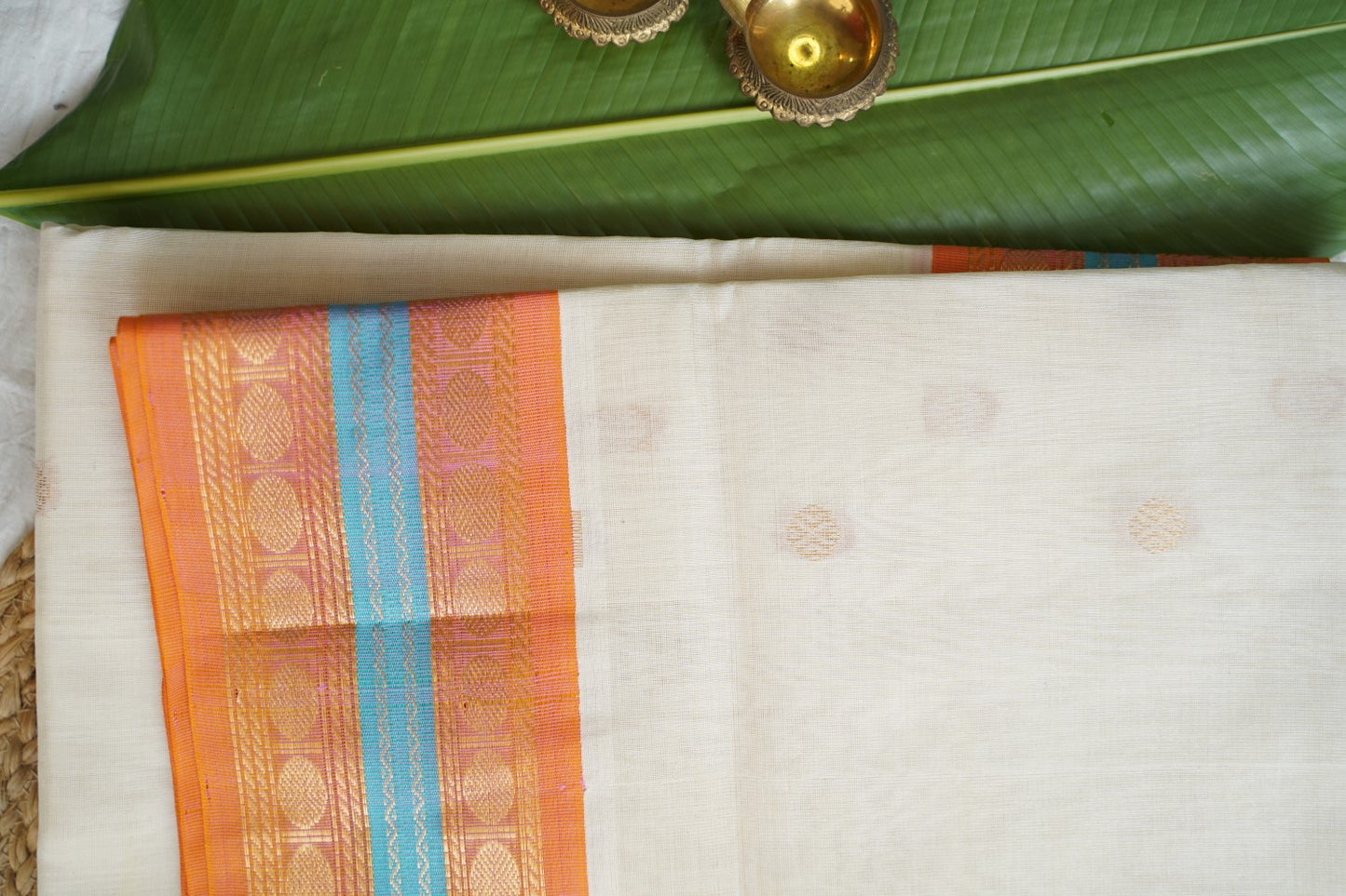 Kanchi Handloom Silk Cotton Saree-PC15693