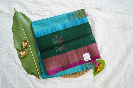 Kanchi Silk Cotton Saree PC15672