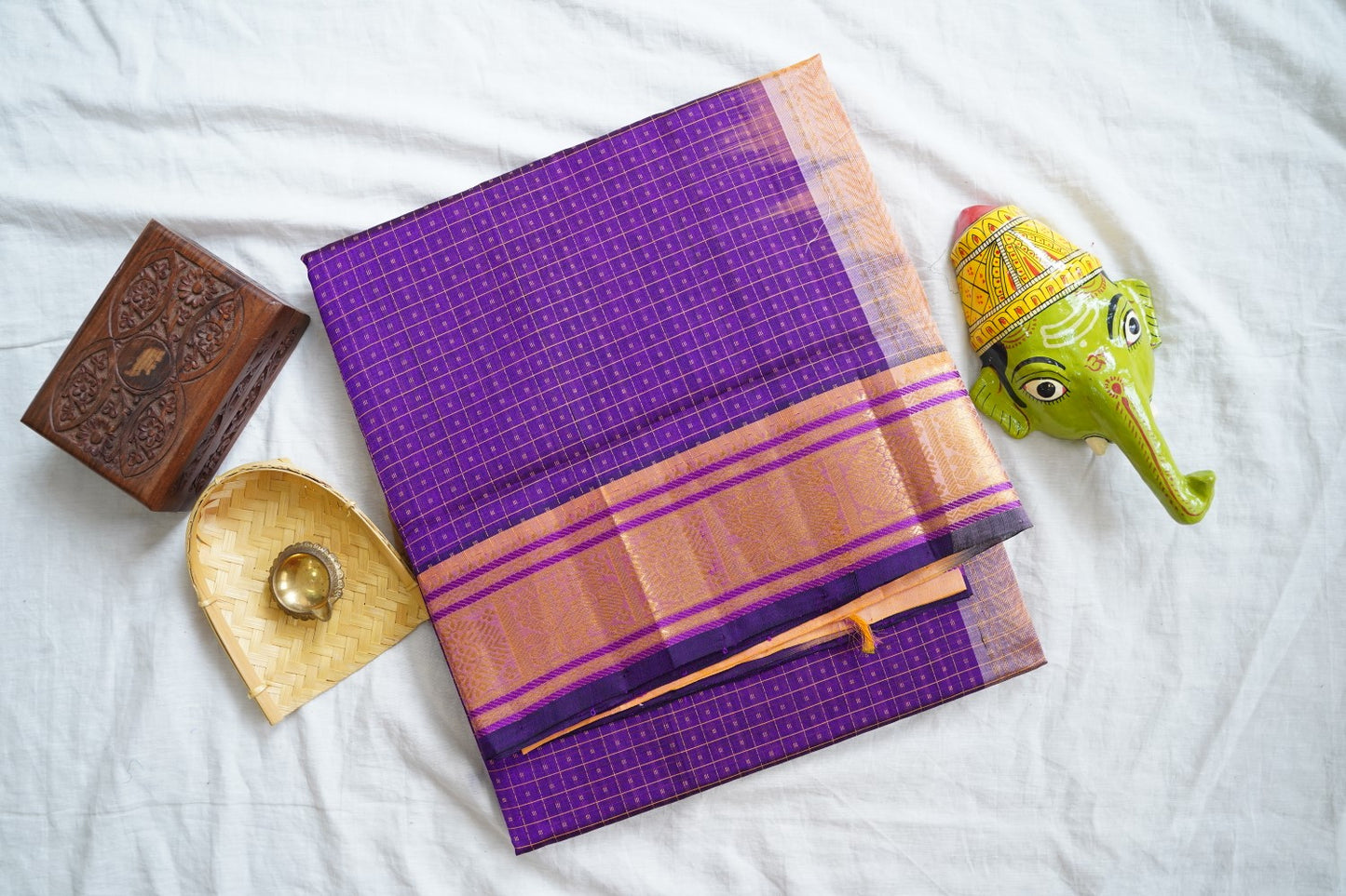 Kanchi Handloom Silk Cotton Saree PC16843