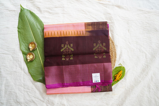 Kanchi Silk Cotton Saree Pc15669