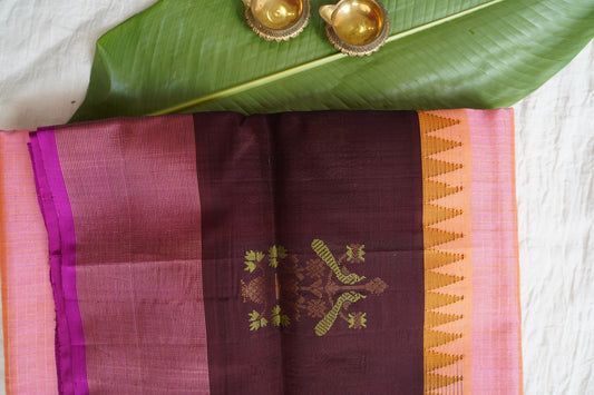 Kanchi Silk Cotton Saree Pc15669