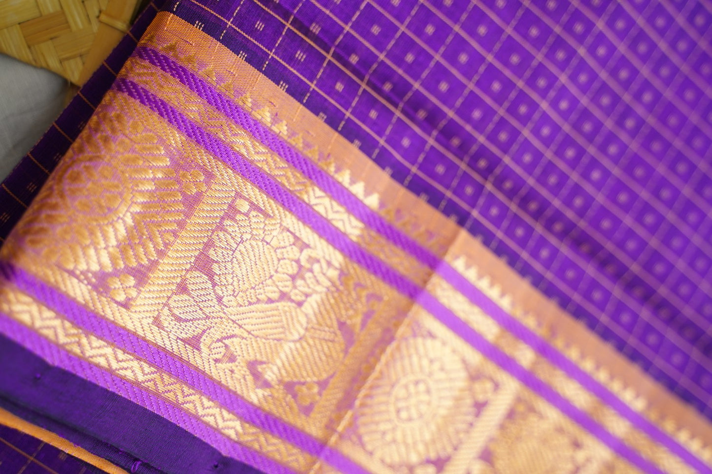 Kanchi Handloom Silk Cotton Saree PC16843