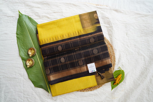 Kanchi Silk Cotton Saree Pc15655