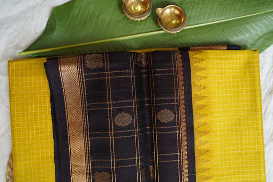 Kanchi Silk Cotton Saree Pc15655