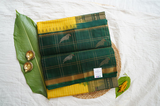 Kanchi Silk Cotton Saree Pc15667