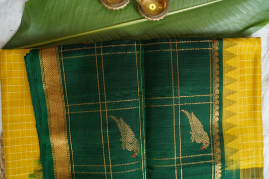 Kanchi Silk Cotton Saree Pc15667